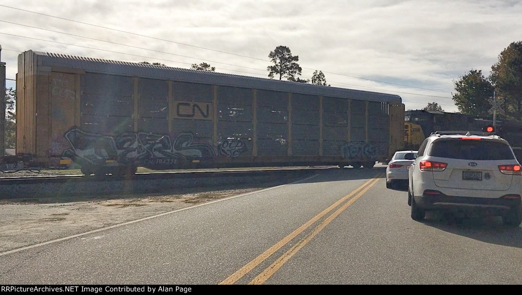 CN 704350 follows CSX 539